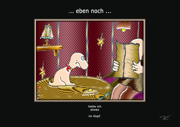 ... eben noch ...