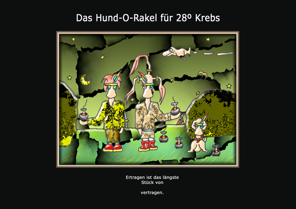 ... das hund-o-rakel ...