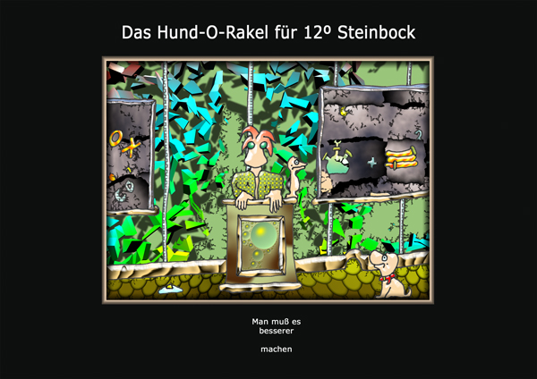 ... das hund-o-rakel ...