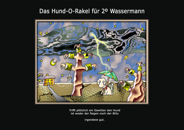 ... das hund-o-rakel ...