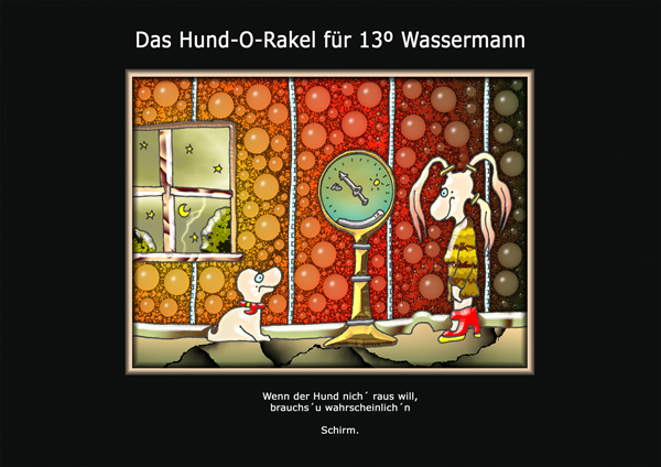 ... das hund-o-rakel ...