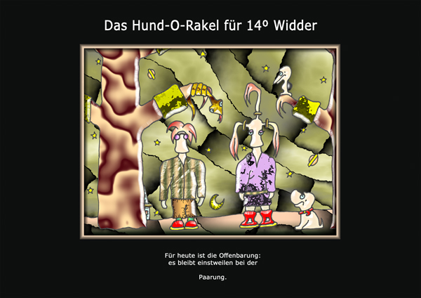 ... das hund-o-rakel ...