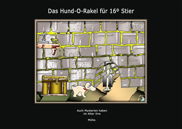 ... das hund-o-rakel ...
