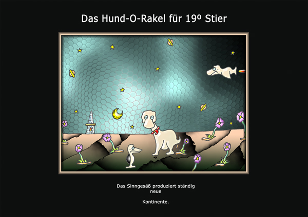 ... das hund-o-rakel ...
