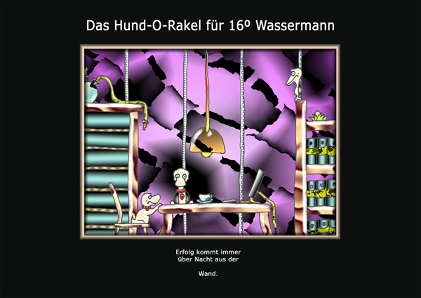 ... das hund-o-rakel ...