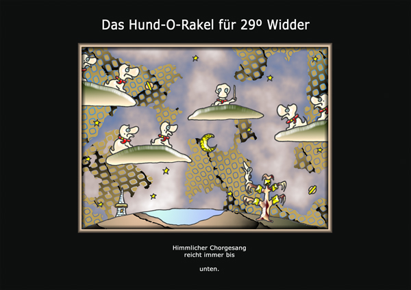 ... das hund-o-rakel ...