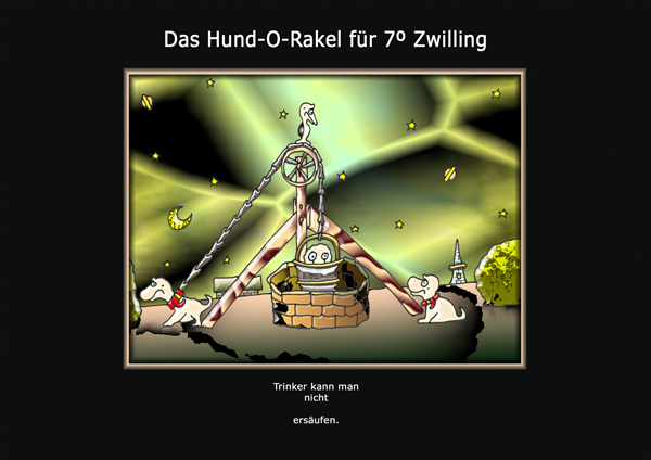 ... das hund-o-rakel ...