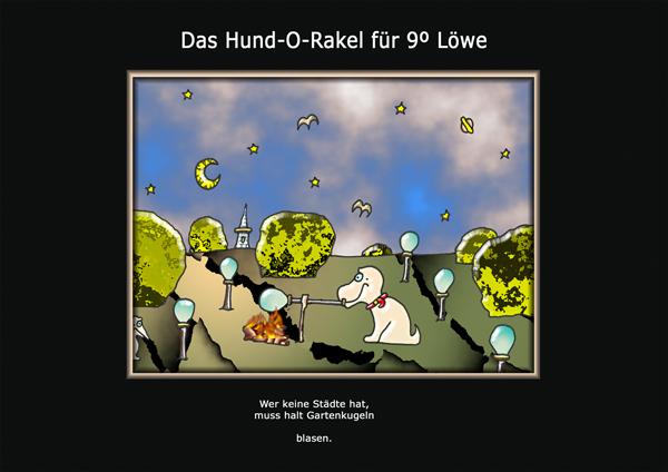... das hund-o-rakel ...