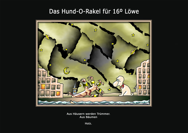 ... das hund-o-rakel ...